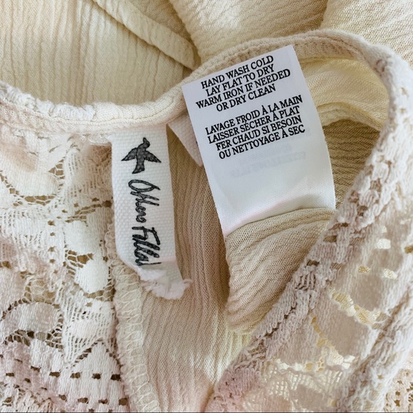 Anthropologie Others Follow /Cream Embroider Lace - Picture 7 of 7
